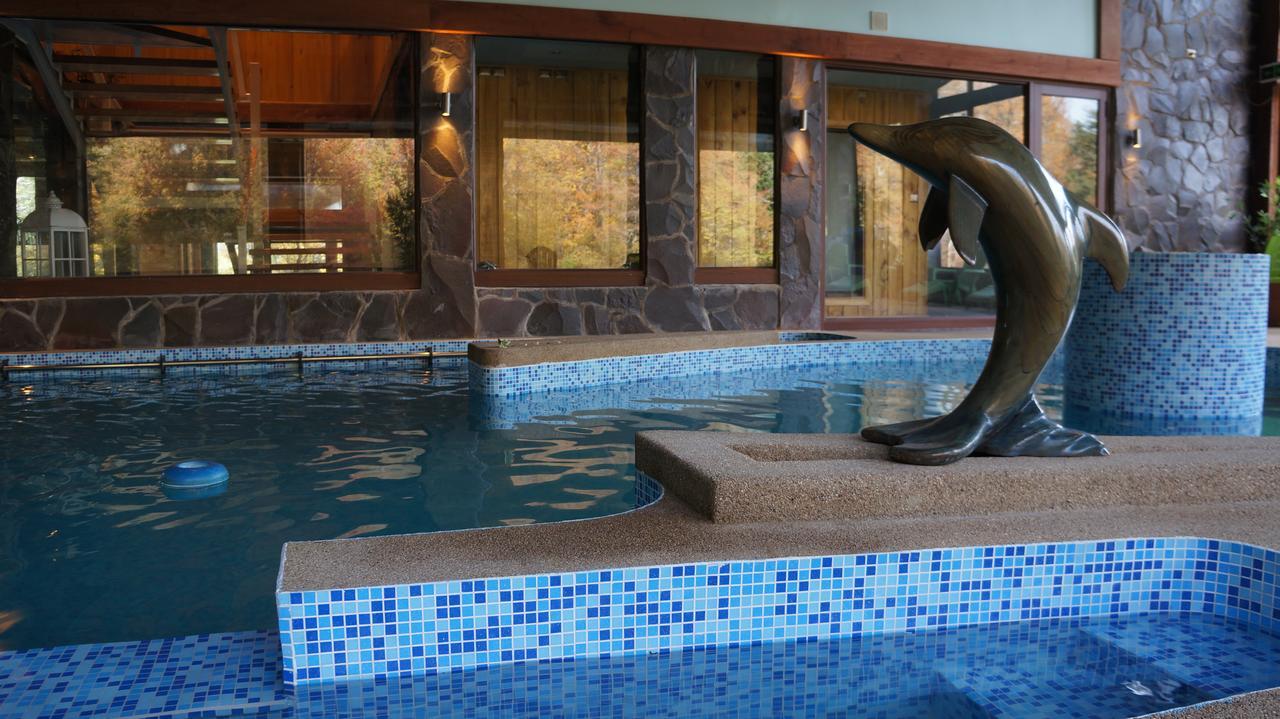 Cabanas Blanche Neige Wellness & Spa Las Trancas Exterior foto